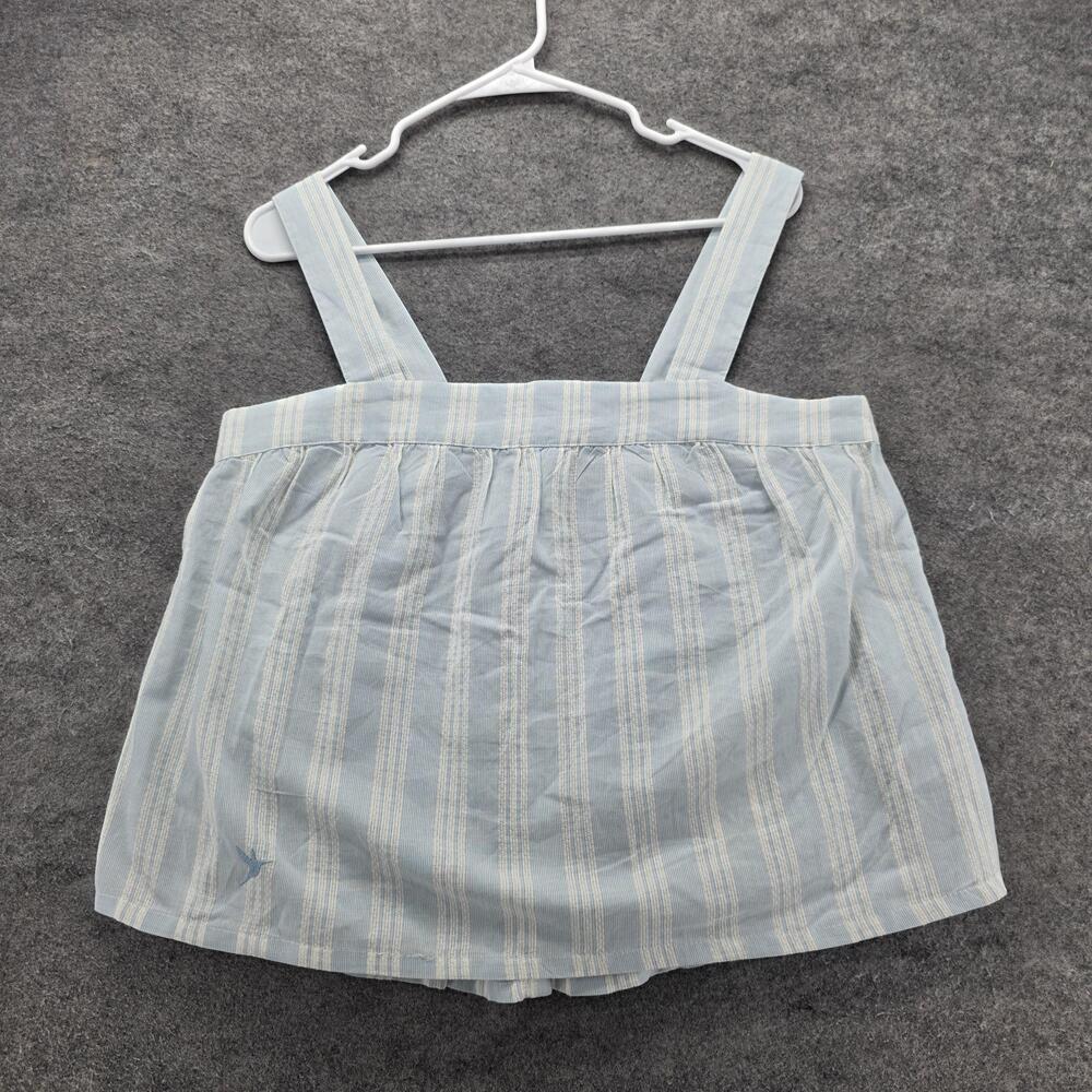 Calypso St Barth Sleep Shirt Girls 5 Blue White Striped Cotton Nightgown